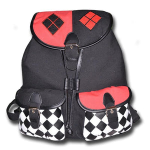 Suicide Squad Harley Quinn Backpack Daypack School Shoulder Bag
