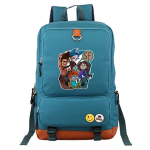 Sally Face #2 School Bag Water Proof Backpack NoteBook Laptop