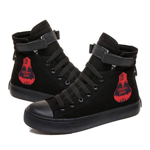 2019 Stranger Things Cosplay Shoes High Top Canvas Sneakers