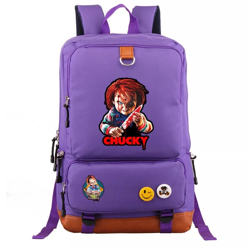 Child's Play Chucky #1 School Bag Water Proof Backpack NoteBook Laptop