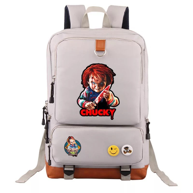 Child's Play Chucky #1 School Bag Water Proof Backpack NoteBook Laptop