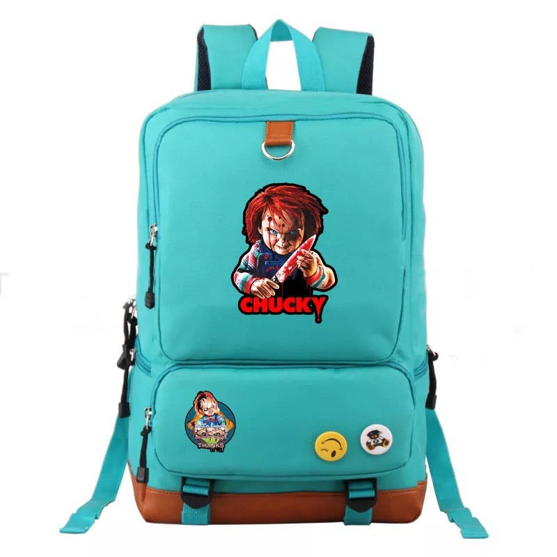 Child's Play Chucky #1 School Bag Water Proof Backpack NoteBook Laptop