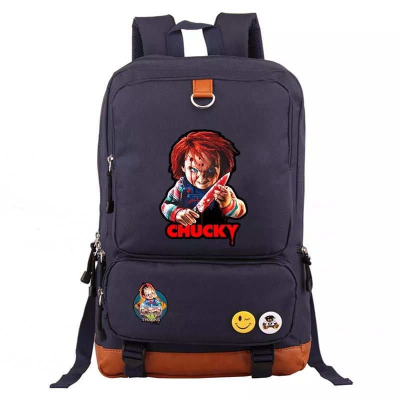 Child's Play Chucky #1 School Bag Water Proof Backpack NoteBook Laptop