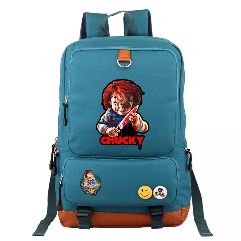 Child's Play Chucky #1 School Bag Water Proof Backpack NoteBook Laptop
