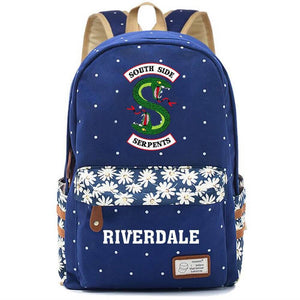 Riverdale Canvas Travel Backpack School Bag
