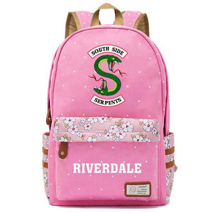 Riverdale Canvas Travel Backpack School Bag