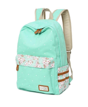 Riverdale Canvas Travel Backpack School Bag
