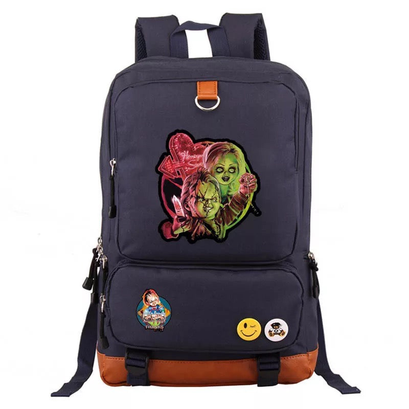 Child's Play Chucky #3 School Bag Water Proof Backpack NoteBook Laptop