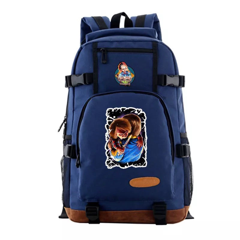 Child's Play Chucky #4 School Bookbag Travel Backpack Bags