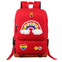 Pride Rainbow Rainbow Flag Love is Love #3 School Bag Water Proof Backpack NoteBook Laptop