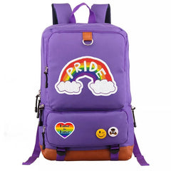 Pride Rainbow Rainbow Flag Love is Love #3 School Bag Water Proof Backpack NoteBook Laptop
