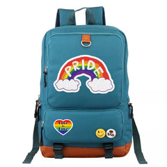Pride Rainbow Rainbow Flag Love is Love #3 School Bag Water Proof Backpack NoteBook Laptop