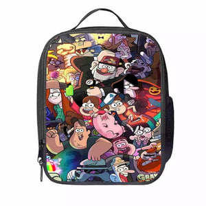 Gravity Falls Dipper Pines #10 Lunch Box Bag Lunch Tote For Kids