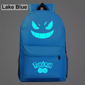 Pokemon Pikachu GO Gastly #2 Cosplay Backpack School Bag Water Proof