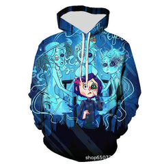 Coraline #2 Cosplay Sweater Hoodie Sweatshirt Coat For Kids Adults