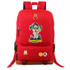 SquarePants SpongeBob Sandy Cheeks School Bag Water Proof Backpack NoteBook Laptop For Kids Adults