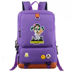 SquarePants SpongeBob Sandy Cheeks School Bag Water Proof Backpack NoteBook Laptop For Kids Adults