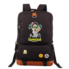 SquarePants SpongeBob Sandy Cheeks School Bag Water Proof Backpack NoteBook Laptop For Kids Adults