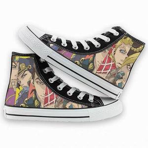 JoJo's Bizarre Adventure #4 Cosplay Shoes Canvas Sneakers For Kids