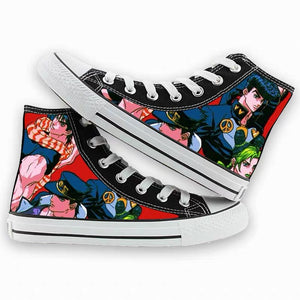 JoJo's Bizarre Adventure #8 Cosplay Shoes Canvas Sneakers For Kids
