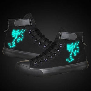 JoJo's Bizarre Adventure #3 Cosplay Shoes High Top Canvas Sneakers