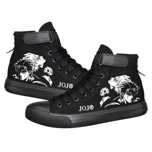 JoJo's Bizarre Adventure #6 Cosplay Shoes High Top Canvas Sneakers