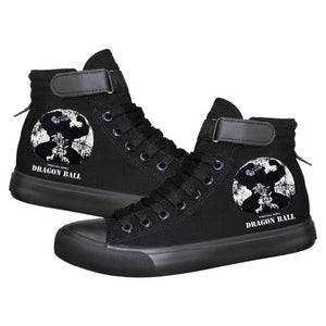 Anime Dragon Ball #5 High Tops Casual Canvas Shoes Unisex Sneakers