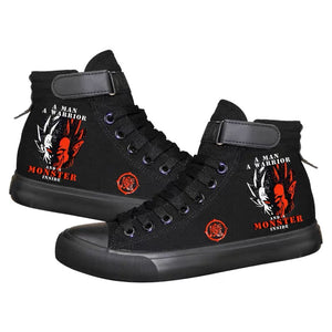 Anime Dragon Ball #7 High Tops Casual Canvas Shoes Unisex Sneakers