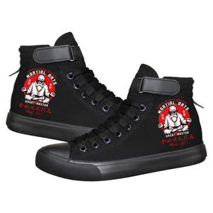 Anime Dragon Ball #9 High Tops Casual Canvas Shoes Unisex Sneakers