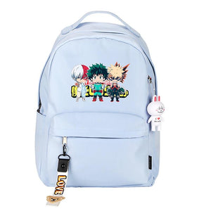 My Hero Academia Cosplay Backpack School Bag Water Proof
