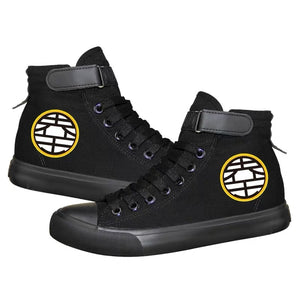 Anime Dragon Ball #12 High Tops Casual Canvas Shoes Unisex Sneakers