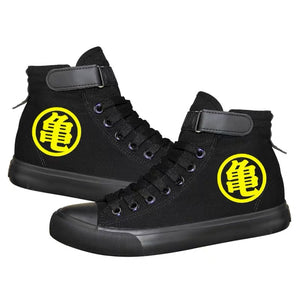 Anime Dragon Ball #14 High Tops Casual Canvas Shoes Unisex Sneakers