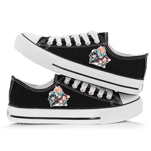 Demon Slayer Kimetsu no Yaiba #4 Casual Canvas Shoes Unisex Sneakers For Kids Adults