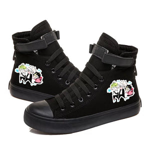 Anime Haikyuu!! #9 Cosplay Shoes High Top Canvas Sneakers