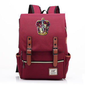 Harry Potter Gryffindor Canvas Travel Backpack School bag