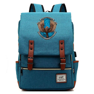 Harry Potter Ravenclaw Hawk Canvas Travel Backpack School Bag