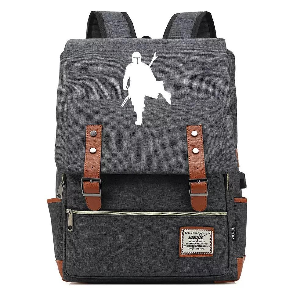 Warrior Cosplay Canvas Travel Backpack School Bag