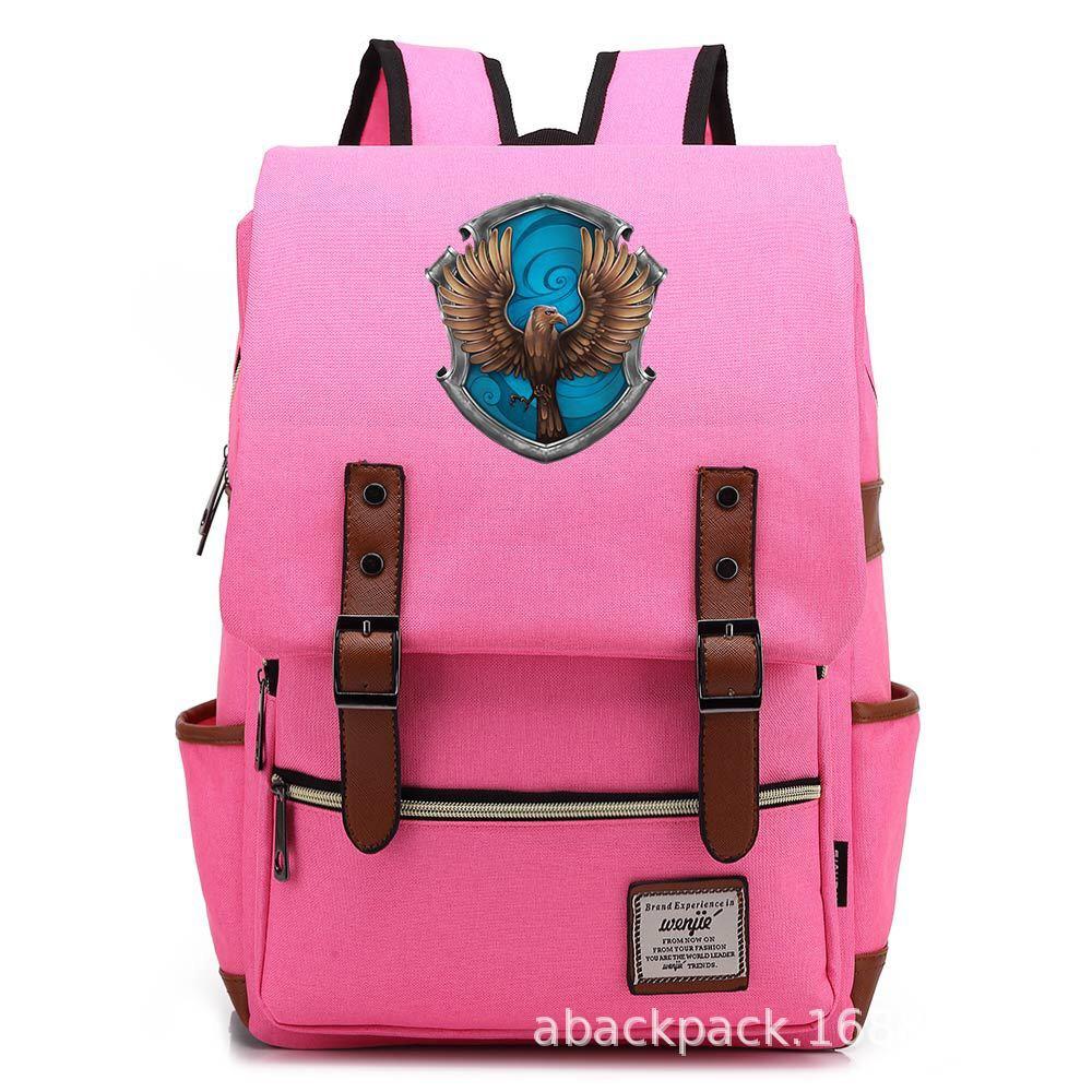 Harry Potter Ravenclaw Hawk Canvas Travel Backpack School Bag