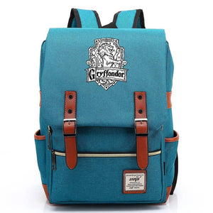 Harry Potter Gryffindor Canvas Travel Backpack School Bag