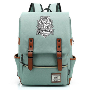 Harry Potter Gryffindor Canvas Travel Backpack School Bag