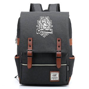Harry Potter Gryffindor Canvas Travel Backpack School Bag