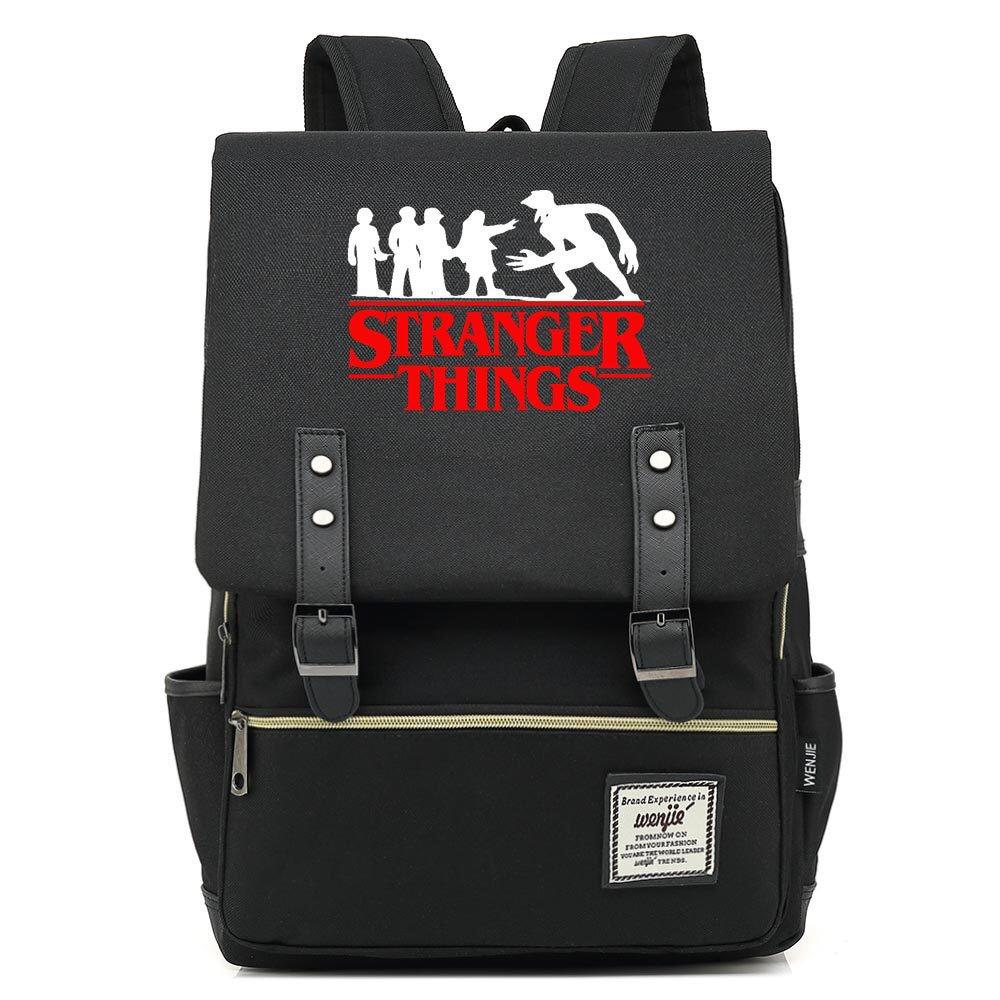 2026 Stranger Things Cosplay Canvas Travel Backpack School Bag