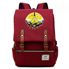 Anime Gravity Falls #2 Cosplay Canvas Travel Backpack School Bag Back Pack