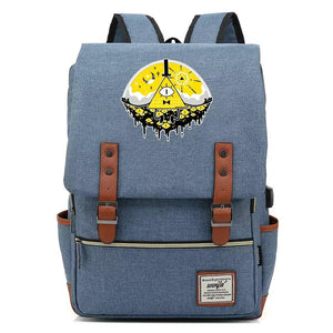 Anime Gravity Falls #2 Cosplay Canvas Travel Backpack School Bag Back Pack