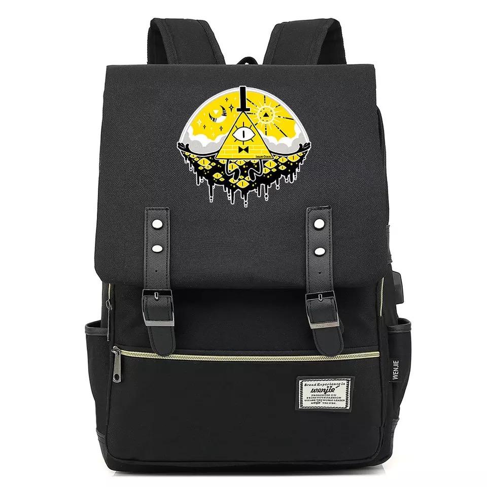 Anime Gravity Falls #2 Cosplay Canvas Travel Backpack School Bag Back Pack