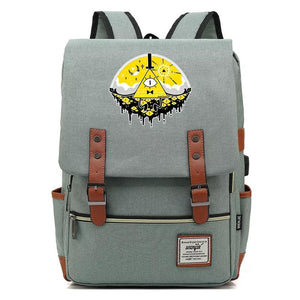 Anime Gravity Falls #2 Cosplay Canvas Travel Backpack School Bag Back Pack