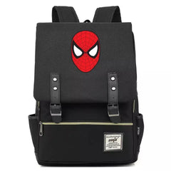 Spider Man Superhero Canvas Travel Backpack Notebook School Bag