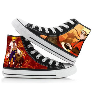 Naruto Uzumaki Naruto High Tops Casual Canvas Shoes Unisex Sneakers
