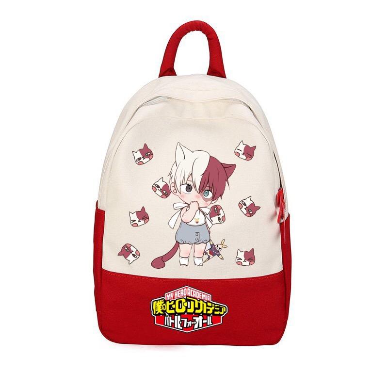 My Hero Academia Izuku Midoriya Deku Backpack School Bags for Teenage Girls Travel Shoulder Canvas Bags