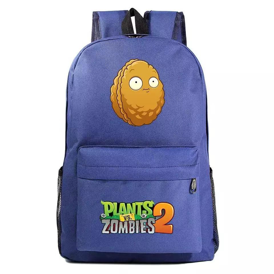 Plants VS Zombie Wall Nut Cosplay Backpack School Bag Water Proof